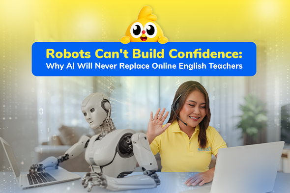 Robots Can't Build Confidence: Why AI Will Never Replace Online English Teachers