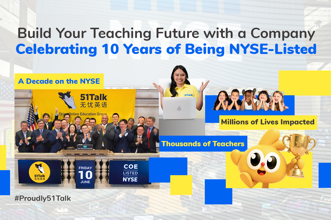 Build Your Teaching Future with a Company Celebrating 10 Years of Being NYSE-Listed