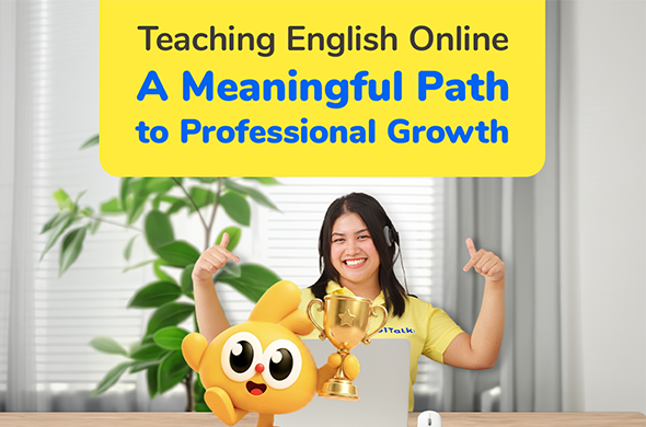 Discover how teaching English online can strengthen teaching skills, develop digital classroom experience, and support professional growth. Teach with 51Talk.